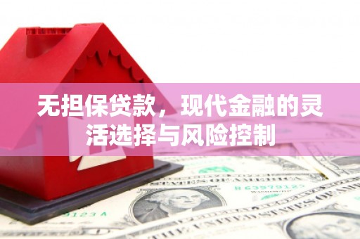 五家渠无担保贷款，现代金融的灵活选择与风险控制
