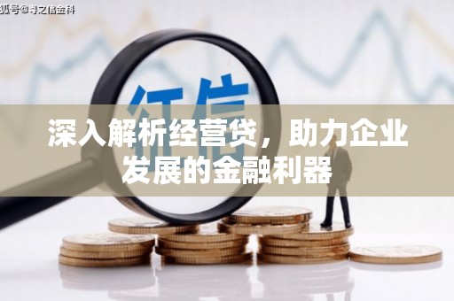 五家渠深入解析经营贷，助力企业发展的金融利器