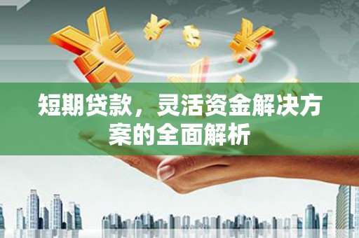 五家渠短期贷款，灵活资金解决方案的全面解析