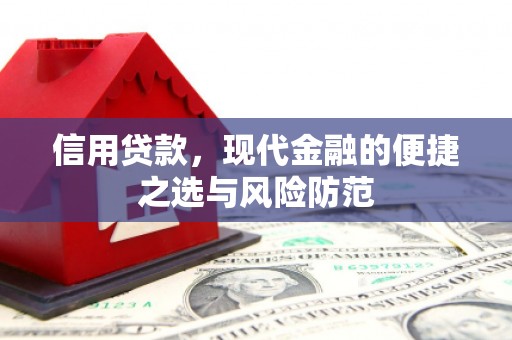 五家渠信用贷款，现代金融的便捷之选与风险防范