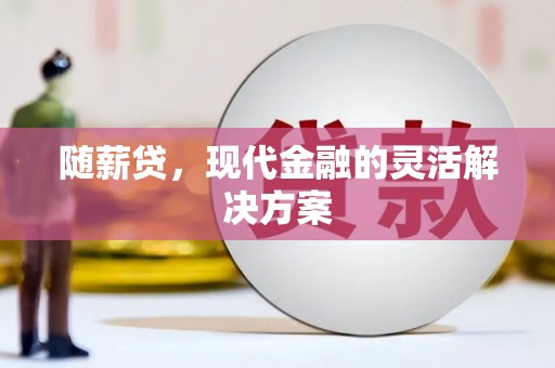 五家渠随薪贷，现代金融的灵活解决方案