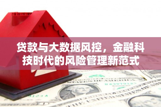 五家渠贷款与大数据风控，金融科技时代的风险管理新范式