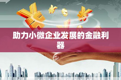 五家渠助力小微企业发展的金融利器