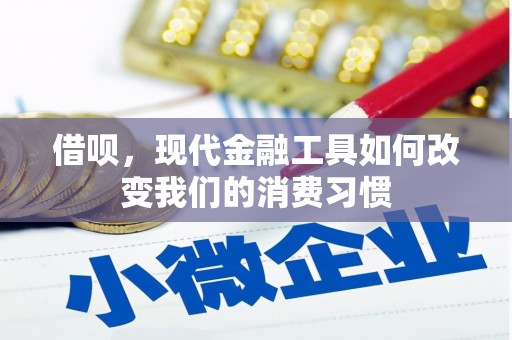 五家渠借呗，现代金融工具如何改变我们的消费习惯