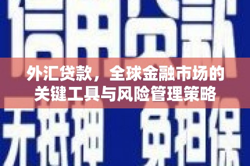 五家渠外汇贷款，全球金融市场的关键工具与风险管理策略