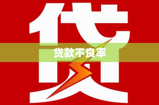 五家渠贷款不良率