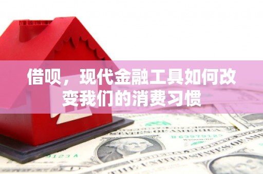 五家渠借呗，现代金融工具如何改变我们的消费习惯