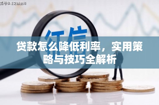 五家渠贷款怎么降低利率，实用策略与技巧全解析