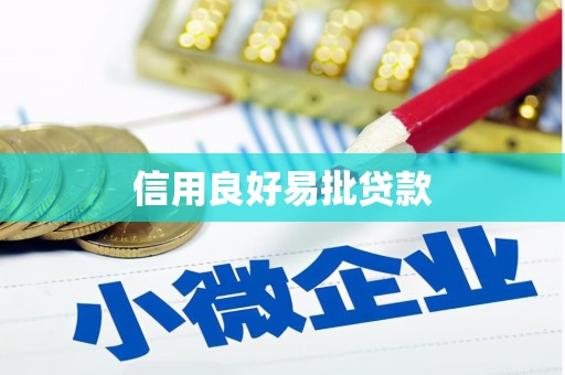 五家渠信用良好易批贷款