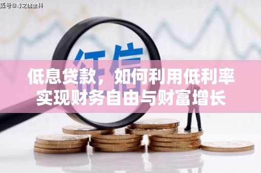 五家渠低息贷款，如何利用低利率实现财务自由与财富增长